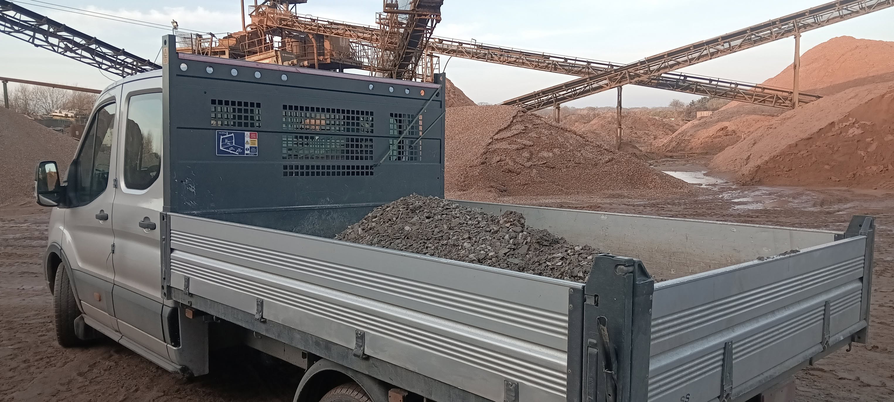 Industrial construction site
